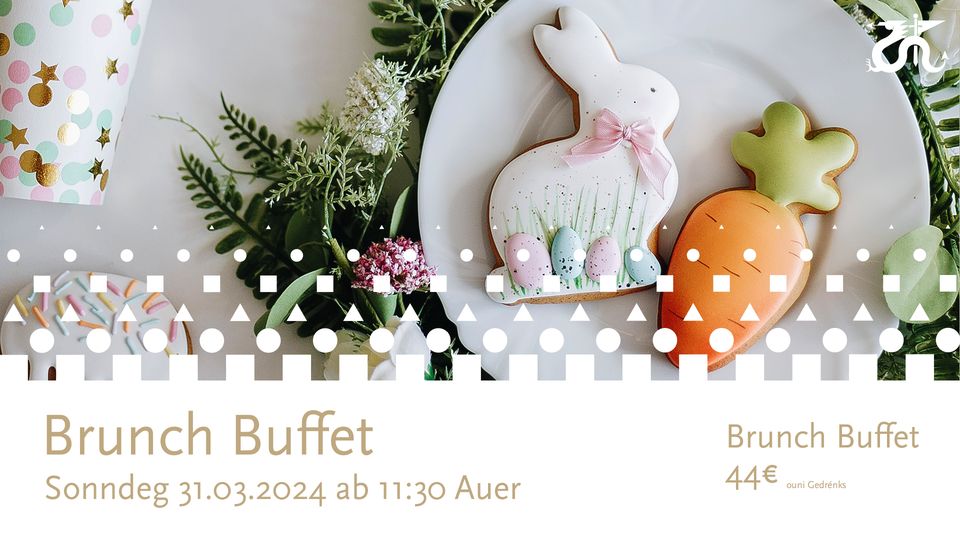 Buffet brunch du dimanche - Édition de Pâques