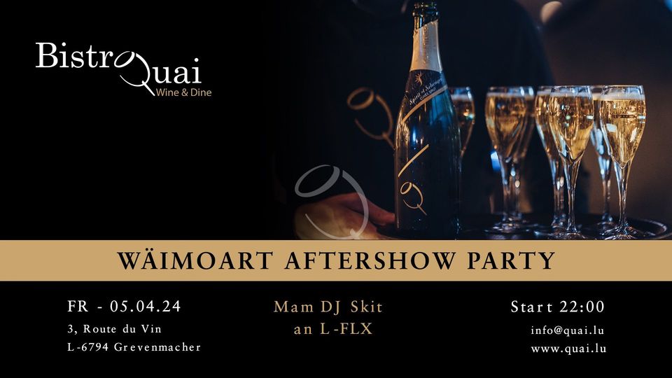 Wäimoart afterparty with DJ Skit and L-FLX