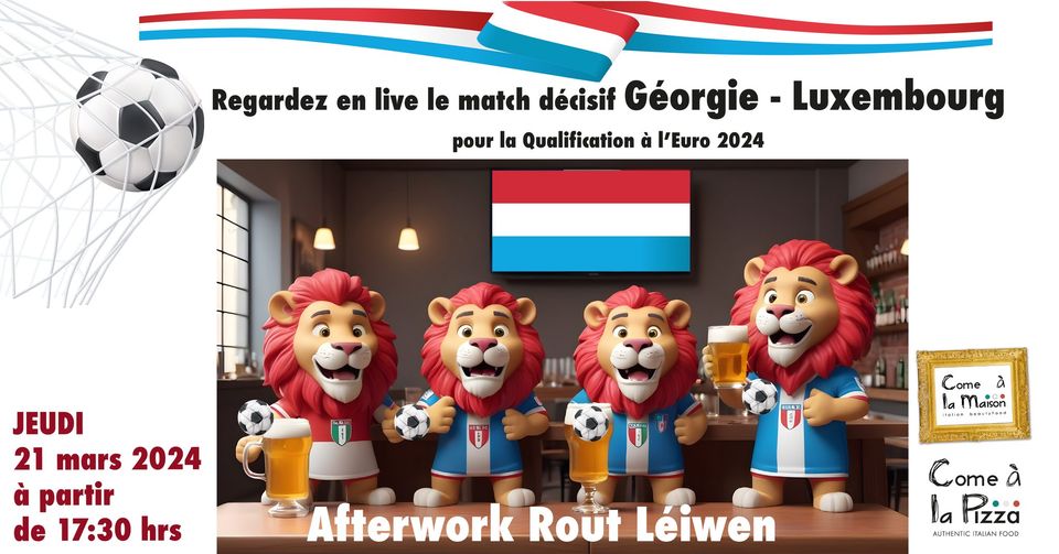 Match de Football Géorgie - Luxembourg