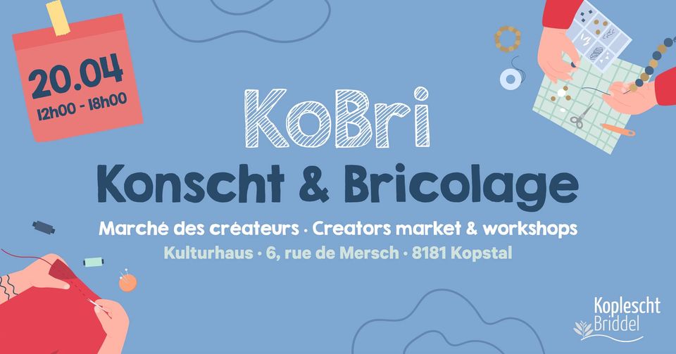KoBri Art Bricolage · Marché des créateurs