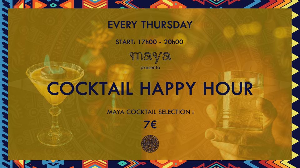 Cocktail happy hour