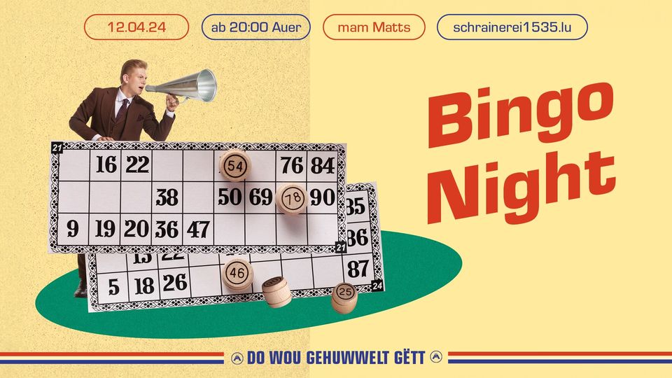 Bingo Night mam Matt