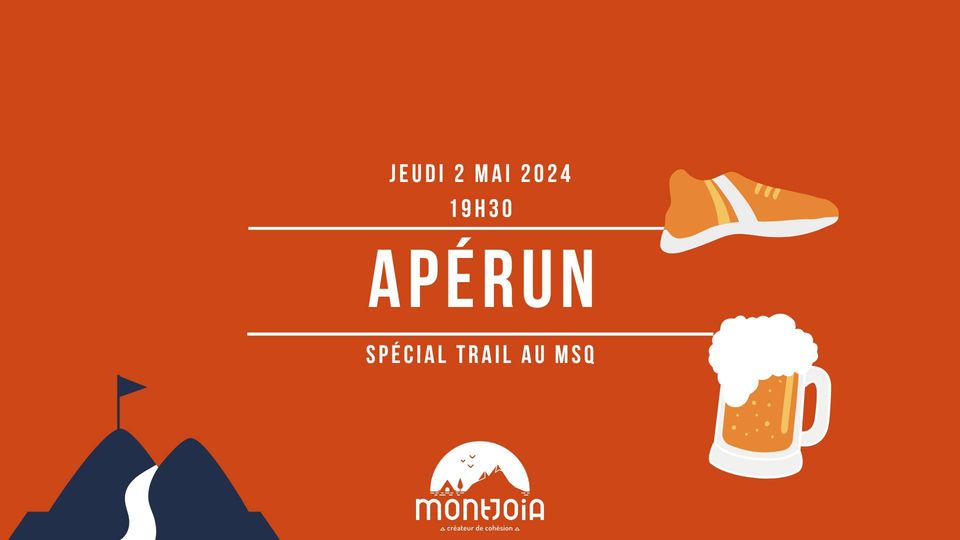 Aperun: trail special at Mont Saint-Quentin