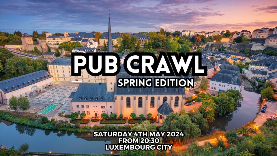 Pub crawl Spring Edition