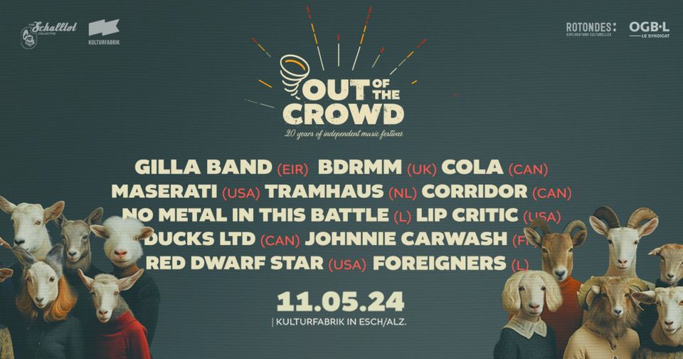 Out of the crowd Festival XX - 20 Years OF Independent Music