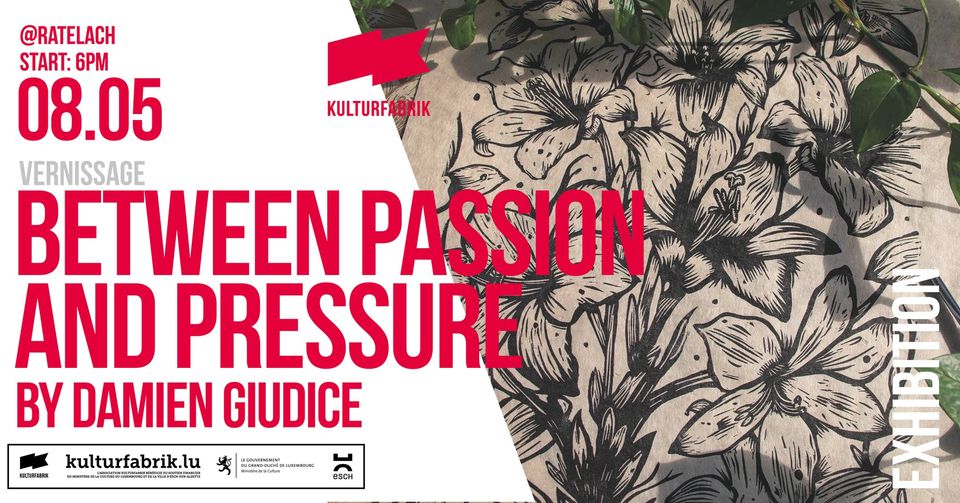 Vernissage - Exhibition Between Passion and Pressure by Damien Giudice