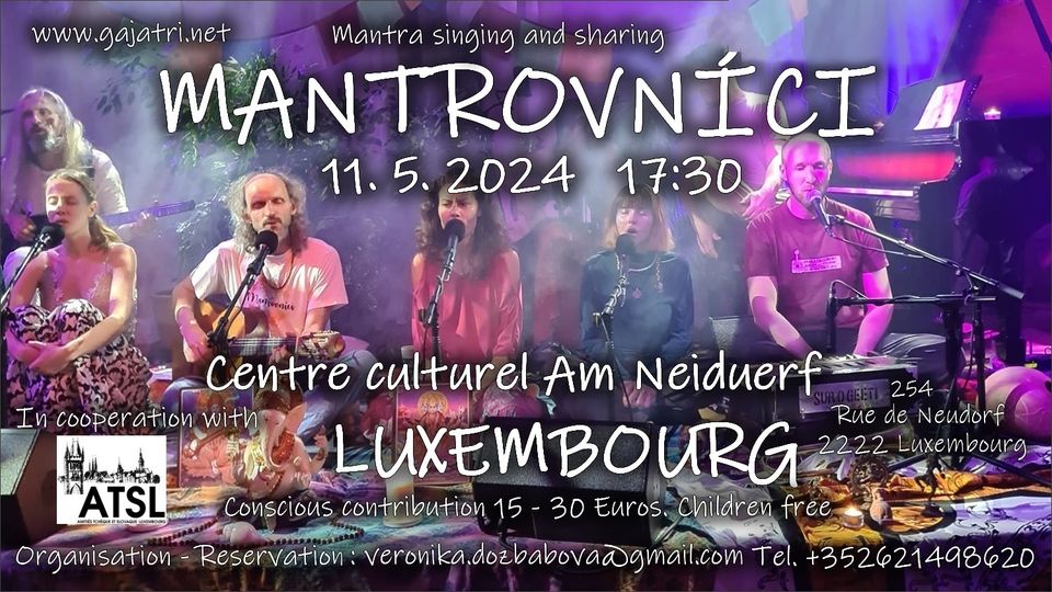 Mantra concert in Luxembourg