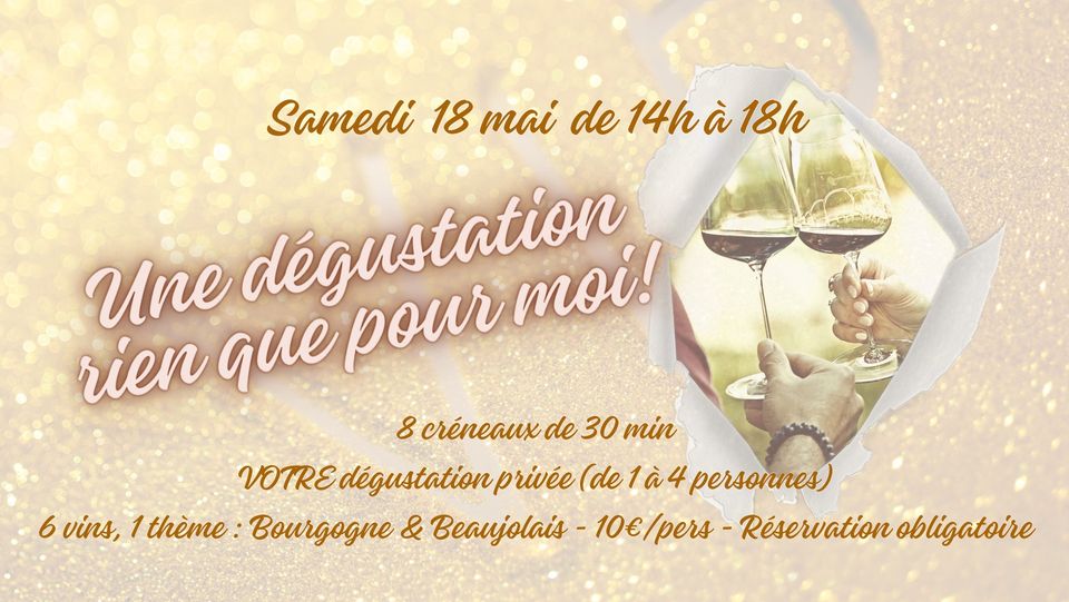 Dégustation VIP spéciale Bourgogne et beaujolais