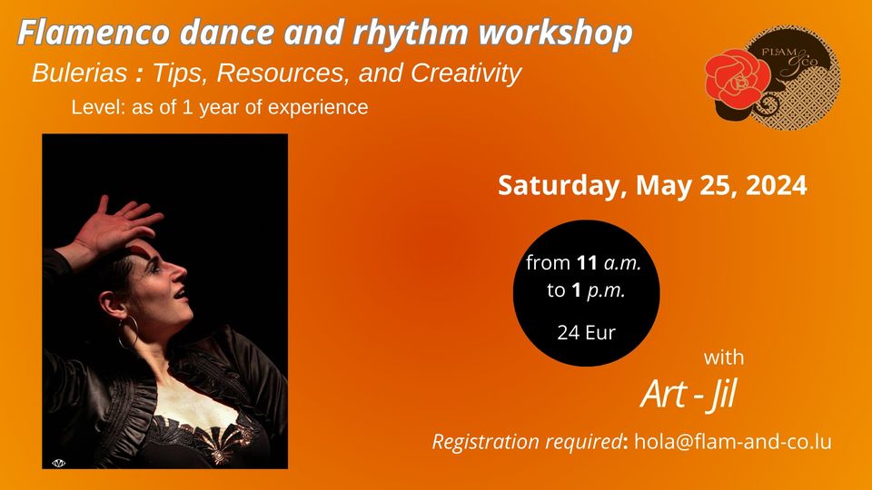 Flamenco dance and rhythm workshop - Buleria