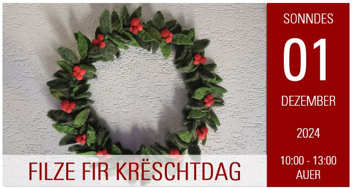 Décoration en feutrine pour Noël