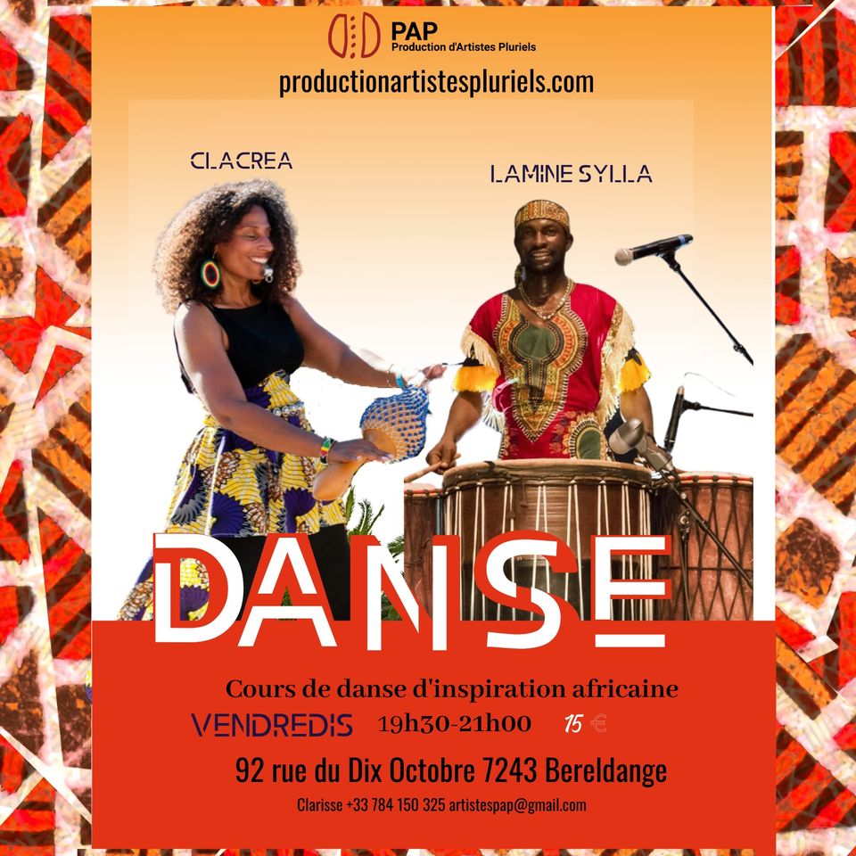 African-inspired dance class