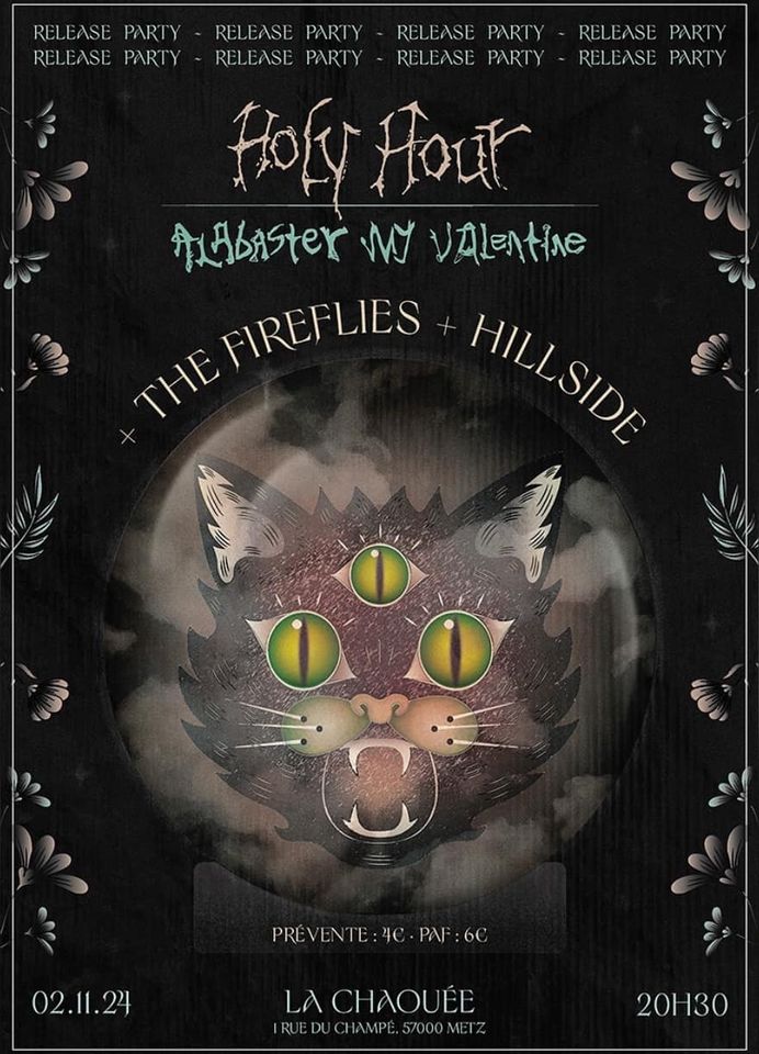 Release Party: Holy Hour - The Fireflies - Hillside