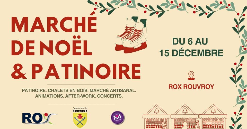 Marché de Noël & Patinoire - Rouvroy