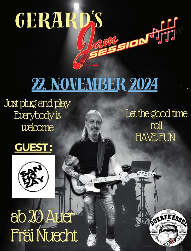 Jam Blues avec Gerard
