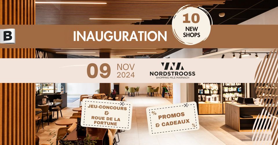 Inauguration of New Shops | Nordstrooss
