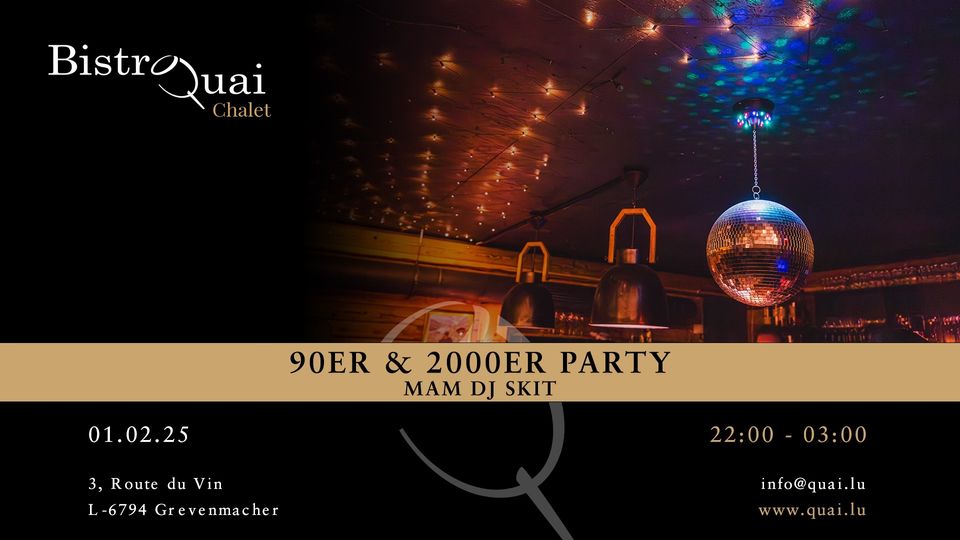 90s and 2000s Party with DJ Skit