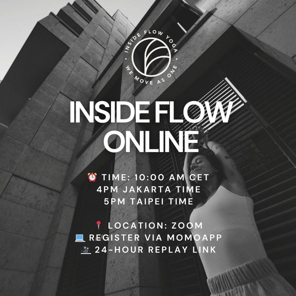 Inside Flow Online Class - From the Comfort of Your Home
