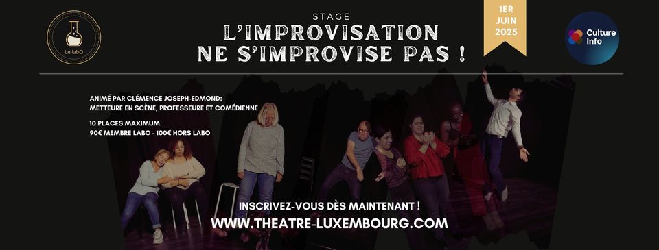 Workshop - Improvisation Doesn't Come by Itself!