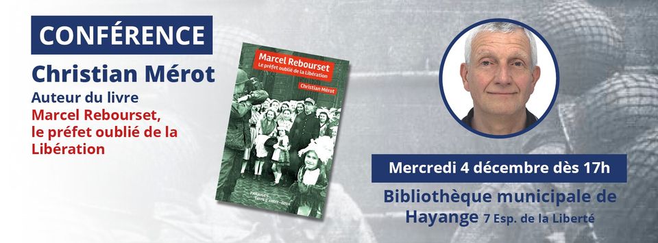 Conference with the author Christian Mérot
