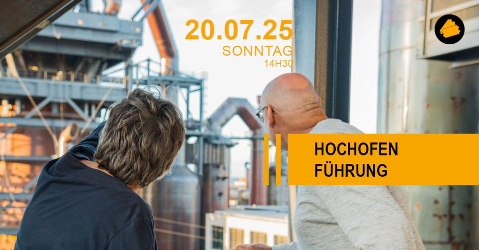Visite du haut fourneau – allemand / luxembourgeois