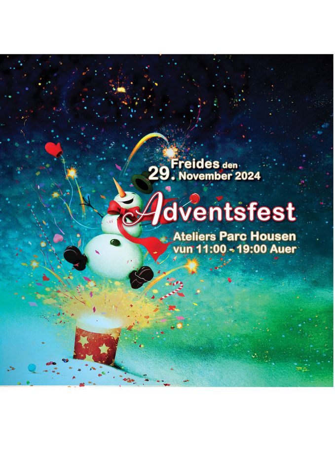 Advent Festival at the Parc Housen Workshops