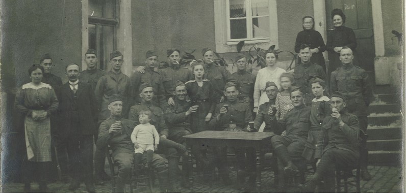 Doughboys in Luxembourg. Liberation of 1918