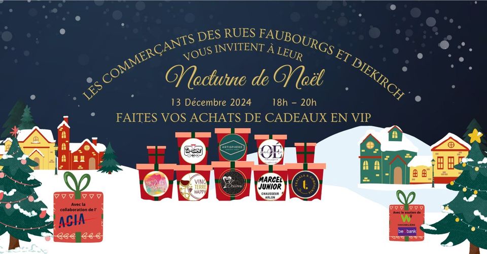 Christmas Nocturne Faubourgs-Diekirch