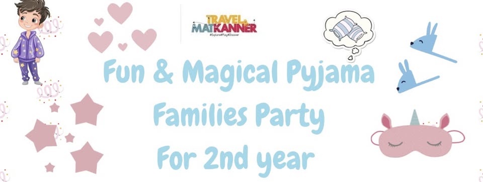 Fête de pyjama magique pour les familles