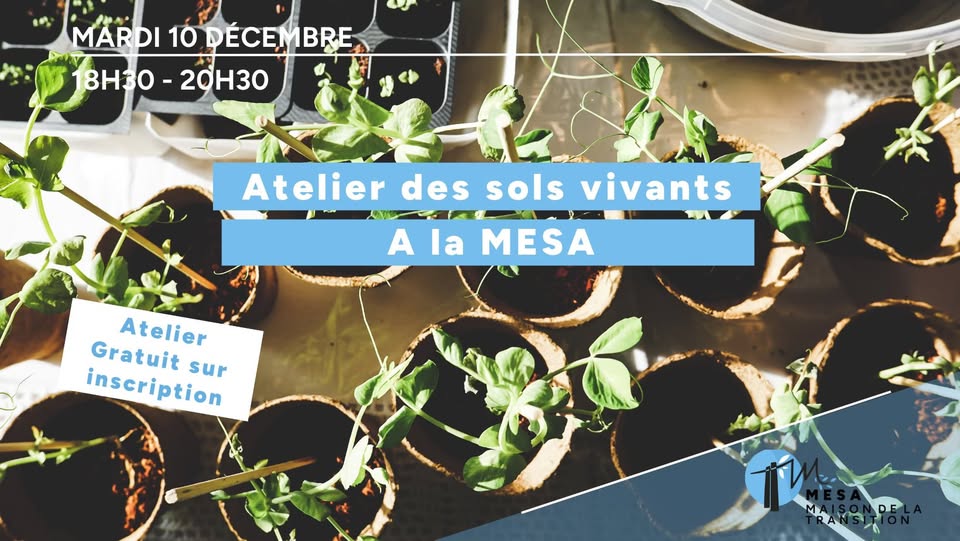 Atelier des sols vivants à la MESA