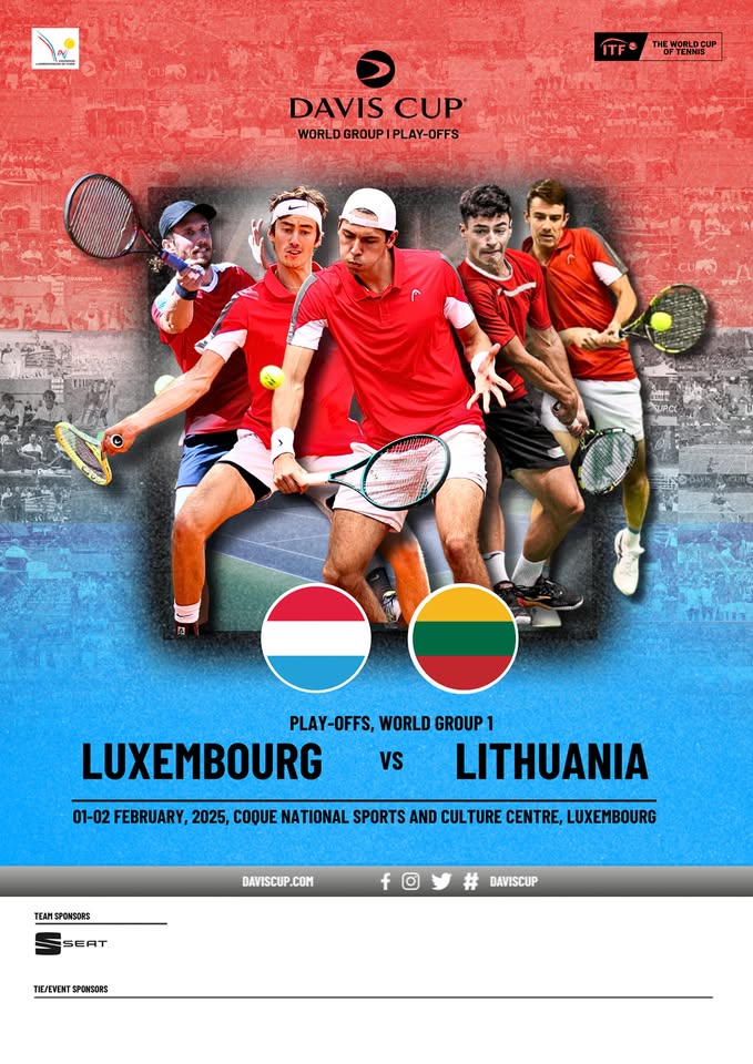 Coupe Davis : Luxembourg contre Lituanie