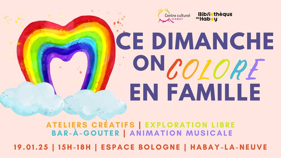 This Sunday, we color with family
