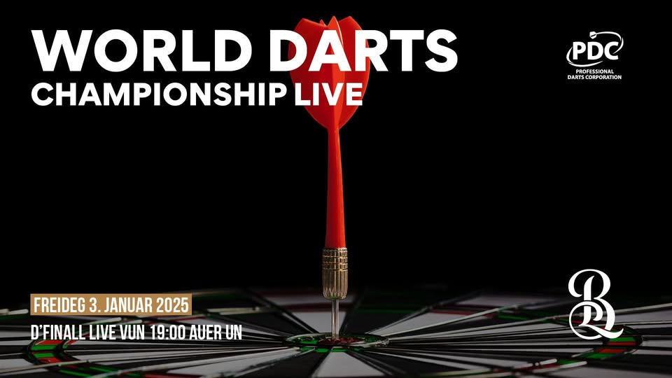 Championnat du Monde de Fléchettes en direct