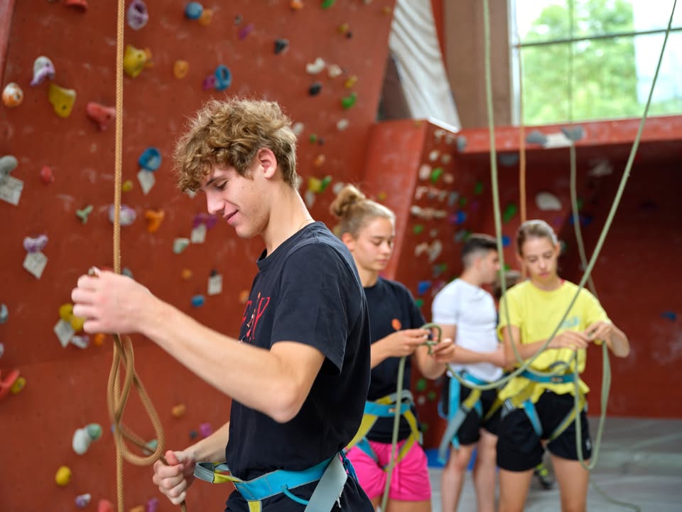 Journées d'escalade junior à Echternach
