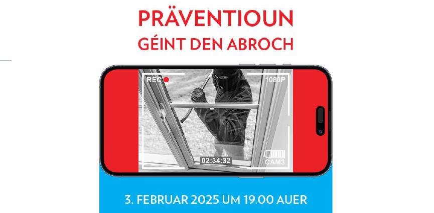 Information Session: Prevention Against Burglary
