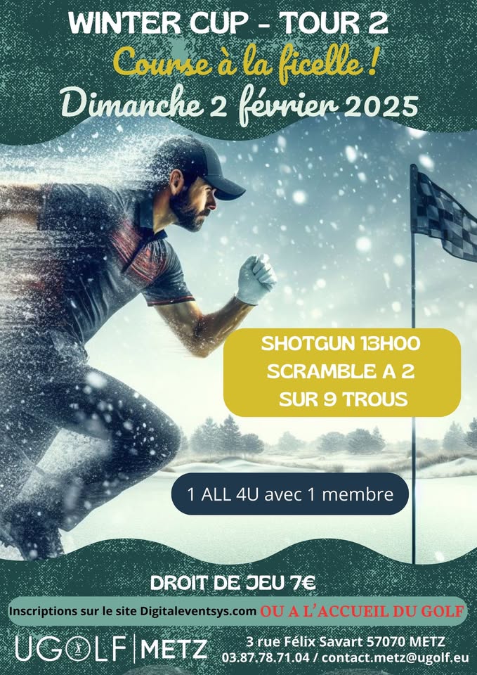 Winter Cup : Course à la ficelle
