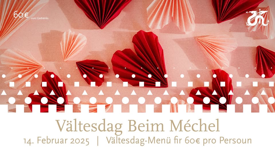 Valentine's Day at Beim Méchel