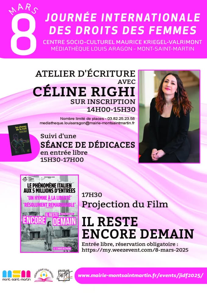 Journée internationale des droits des femmes à Mont-Saint-Martin