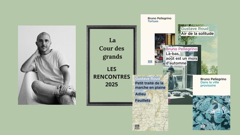 50 ans des éditions ZOE ! Avec Bruno Pellegrino sur le catalogue Zoé et les œuvres de Gustave Roud