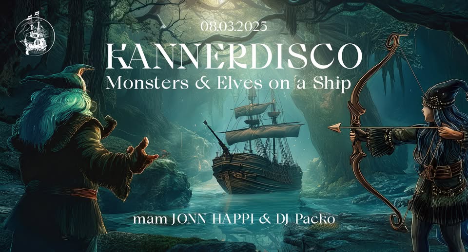 Kannerdisco - Monstres et Elfes sur un Navire