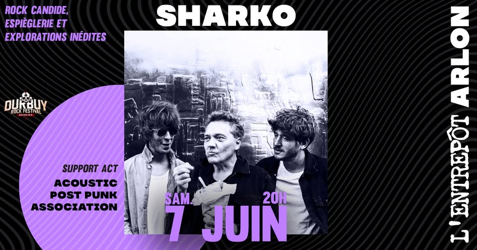 Sharko + Acoustic Post-Punk Association