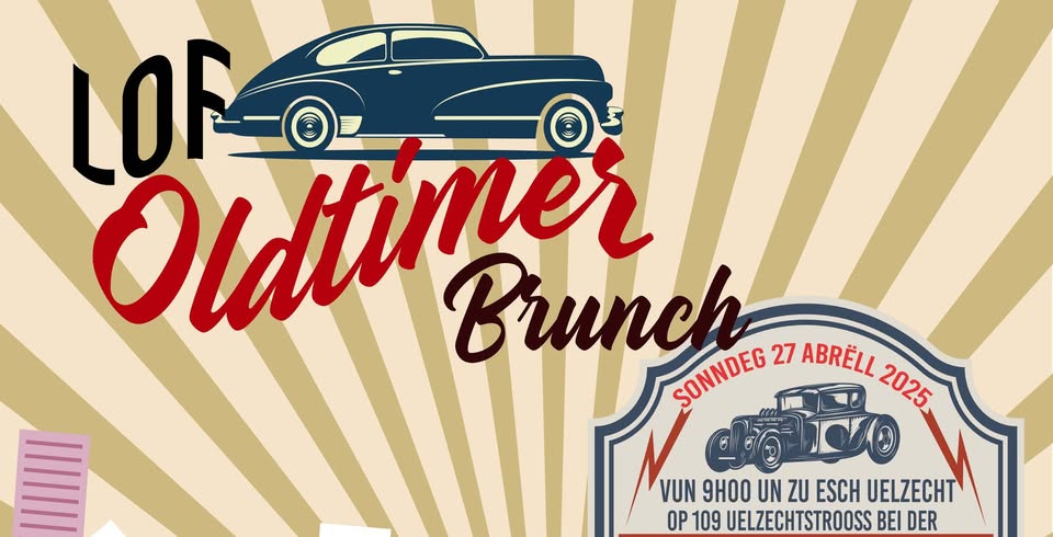 LOF Oldtimer Brunch - Maison de Coiffure et de Beauté ByTun and Kiwanis Esch/Alzette