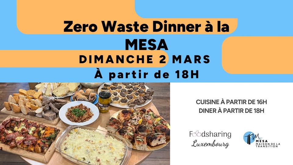 Zero Waste Food Dinner à la MESA