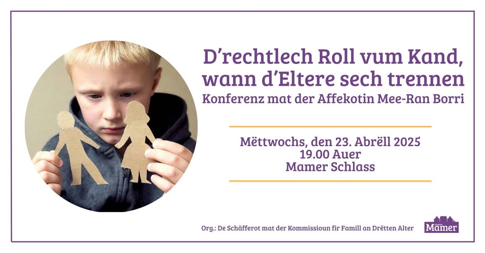 Conference on the Rights of the Child when Parents Separate