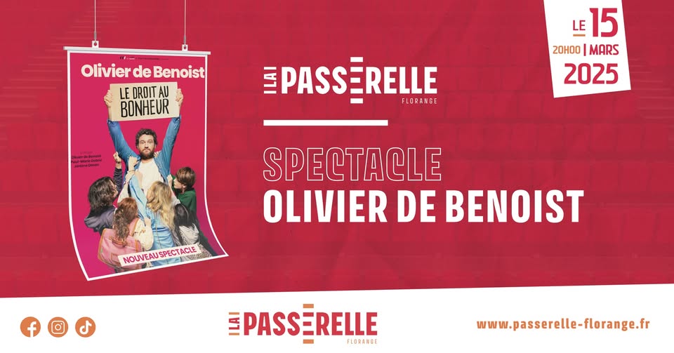 Olivier de Benoist - Nouveau spectacle