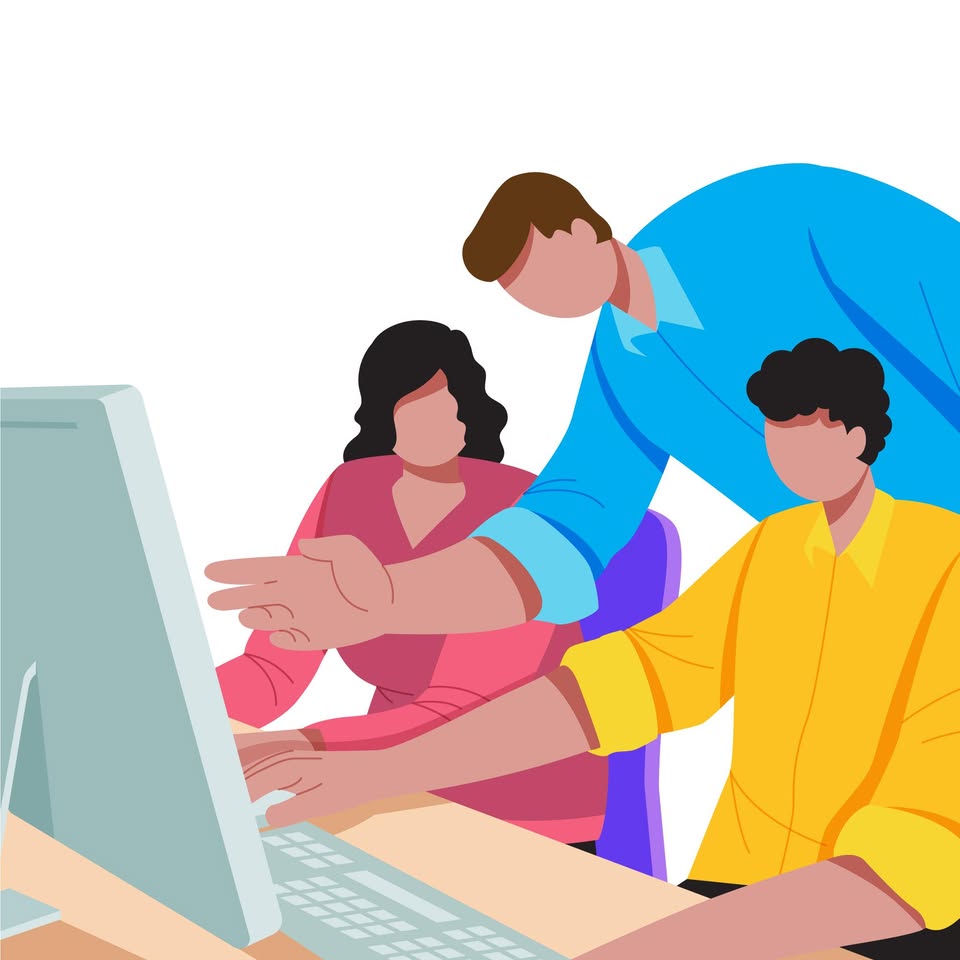 Presentation of the training for adults beginners and absolute beginners in IT
