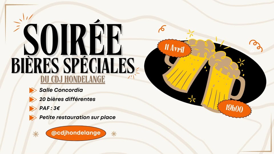 Special Beers Evening CDJ Hondelange
