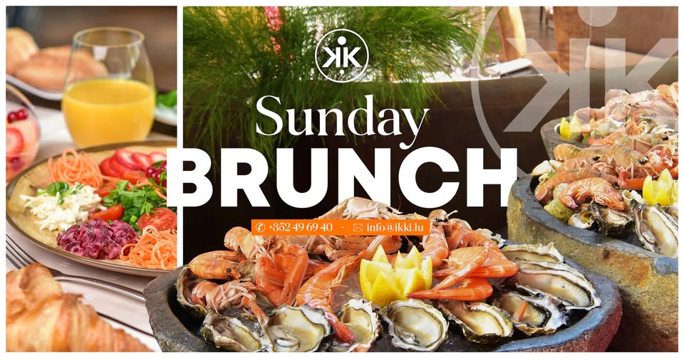 Sunday Brunch chez IKKI Luxembourg