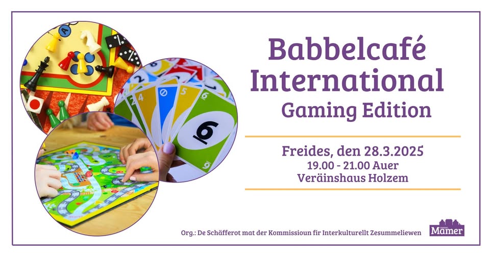 Babbelcafé Gaming Edition