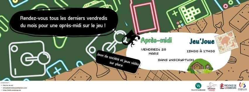 Friday, I Play in March at the Athus Library