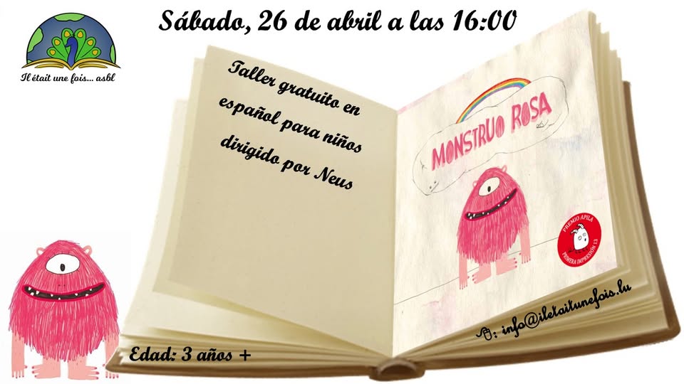 Free workshop in Spanish for children with Neus (3 years and older)